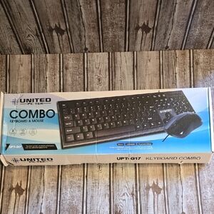 United PC Tek Keyboard and Mouse Combo